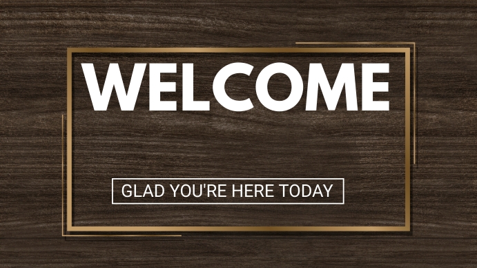 welcome poster Template | PosterMyWall