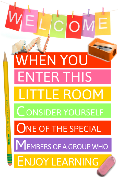 Welcome Template PosterMyWall
