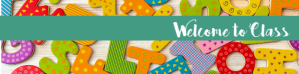 Welcome School Class Preschool Banner template