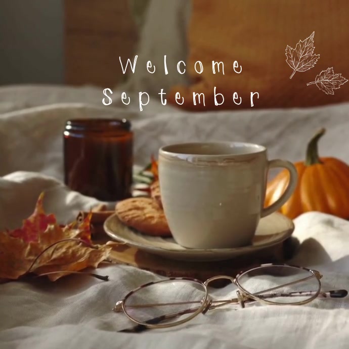 Welcome September, Hello September Template | PosterMyWall
