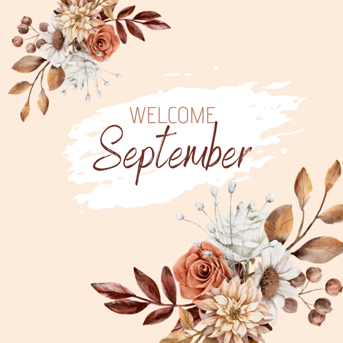 Plantilla de Welcome September | PosterMyWall