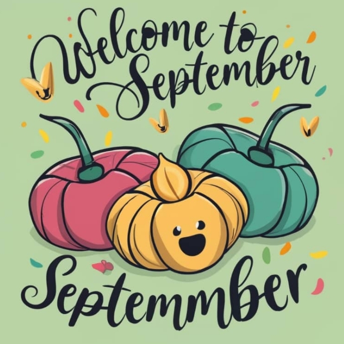 Copy of Welcome September design | PosterMyWall