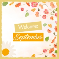 welcome september Template | PosterMyWall