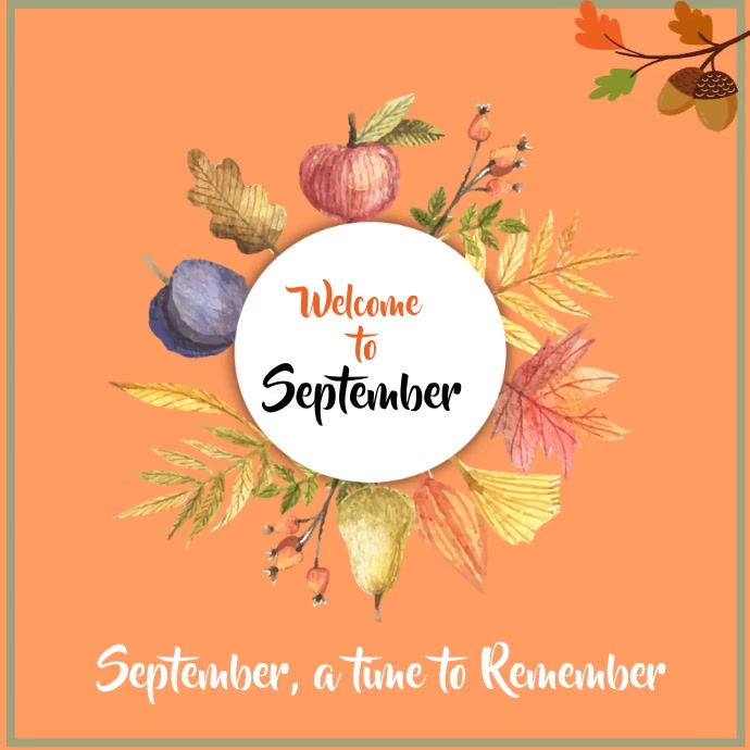 Copy of welcome September | PosterMyWall