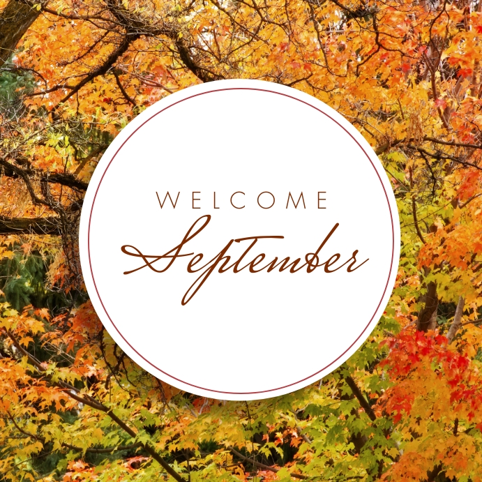 Plantilla de welcome september | PosterMyWall