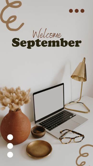 Plantilla de welcome September | PosterMyWall