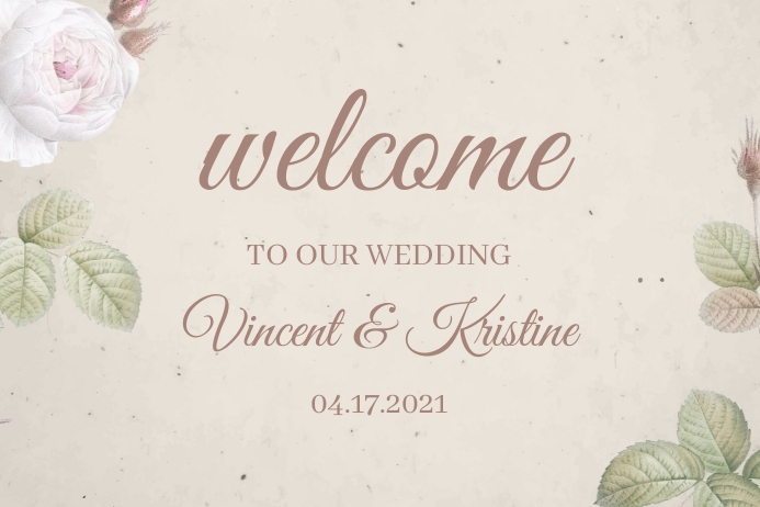 Welcome Sign Template | PosterMyWall