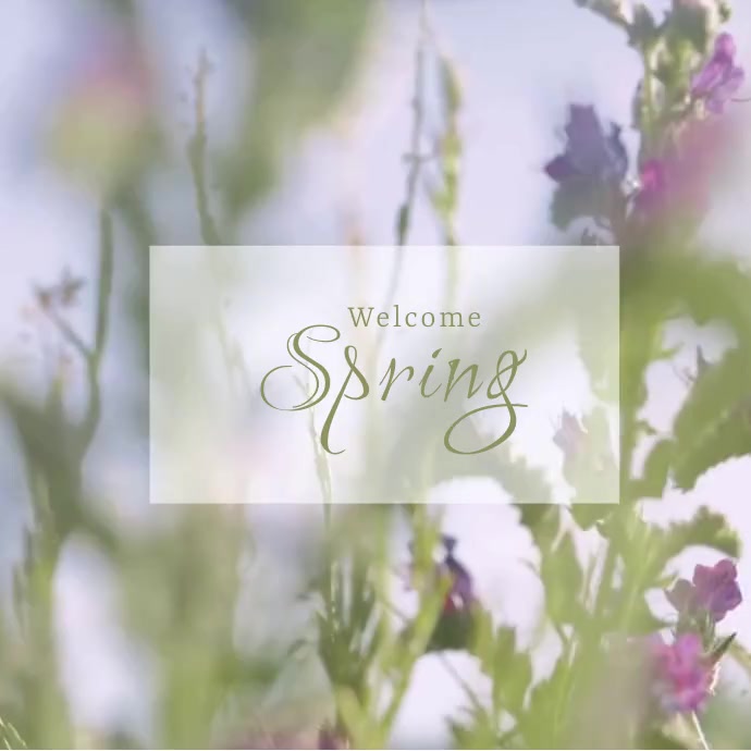 Plantilla de Welcome Spring | PosterMyWall