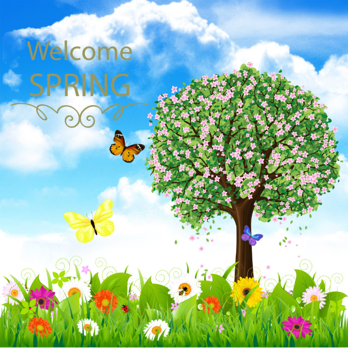 Welcome Spring Template | PosterMyWall
