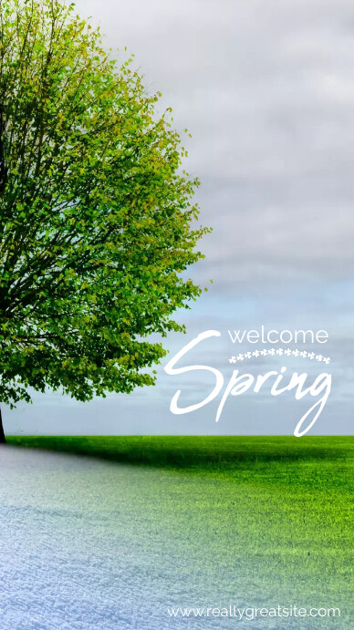 welcome spring Template | PosterMyWall