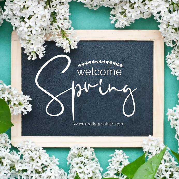welcome spring Template | PosterMyWall