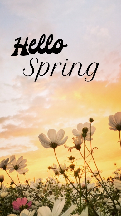 Welcome Spring Template | PosterMyWall