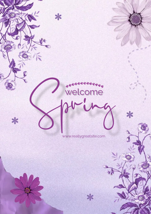 welcome spring Template | PosterMyWall