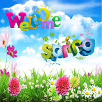 Welcome Spring Template | PosterMyWall