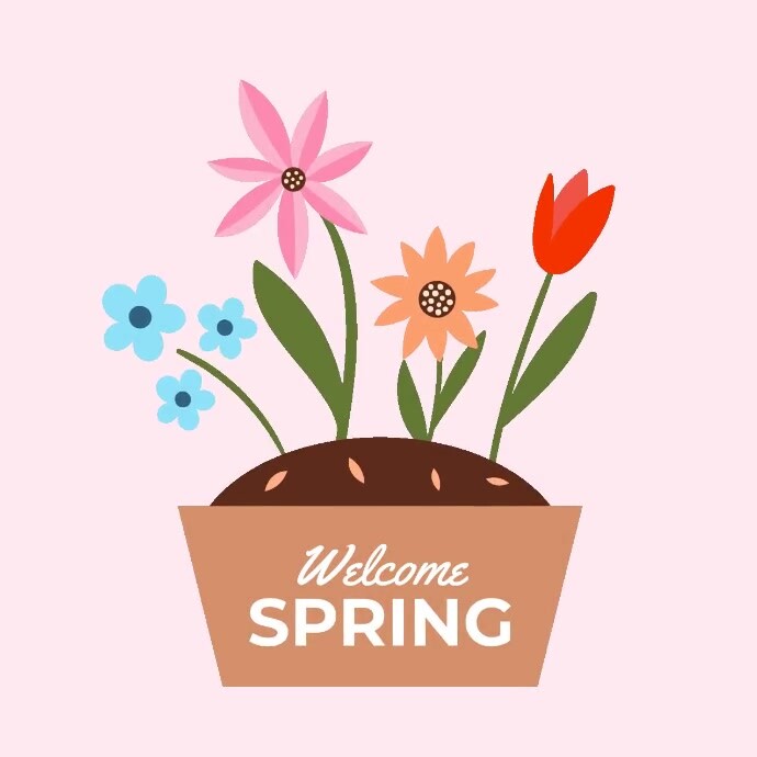 Welcome Spring Instagram Post Template | PosterMyWall