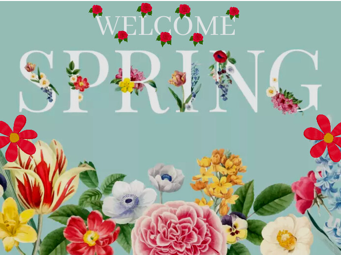 WELCOME SPRING INSTAGRAM POSTER Template | PosterMyWall