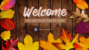 Welcome Template Pantalla Digital (16:9)