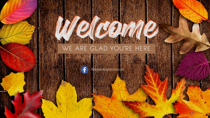 Copy of Welcome Template | PosterMyWall