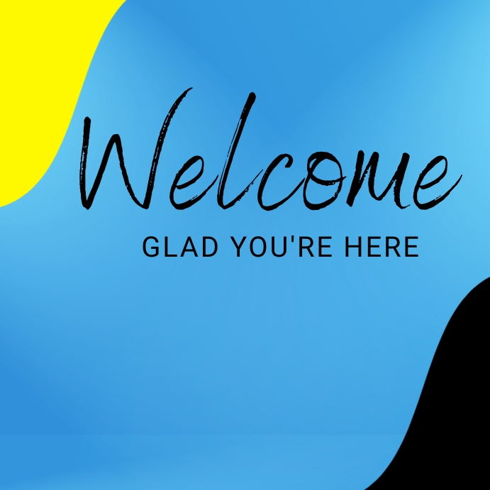 Welcome Template | PosterMyWall