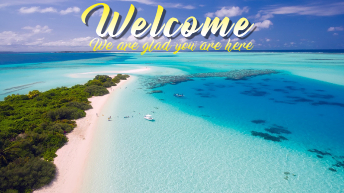 Welcome Template Digital Display (16:9)