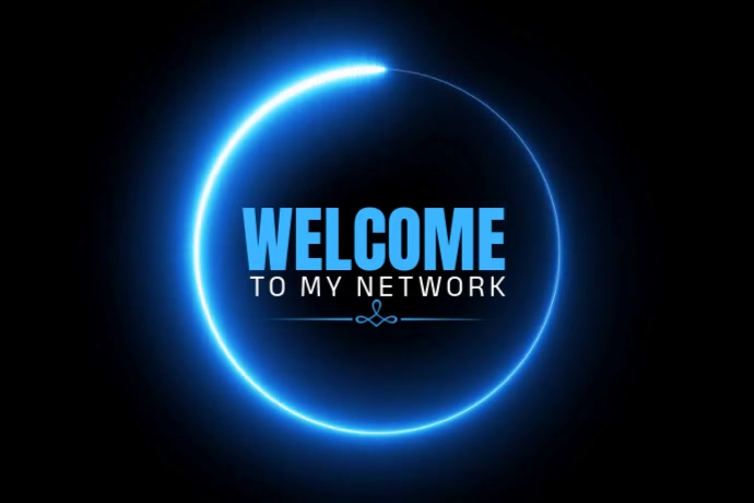 Welcome Template Banier 4’×6’