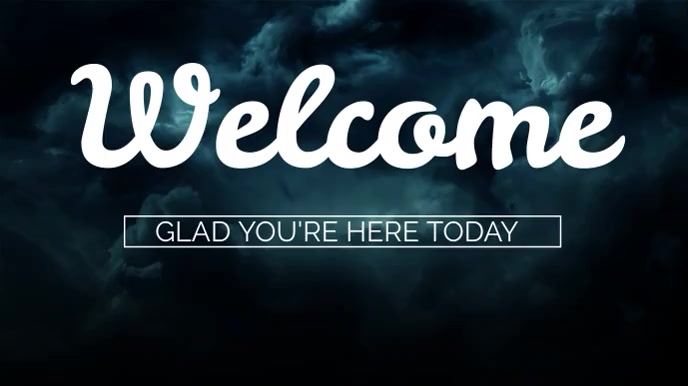 Welcome Template | PosterMyWall