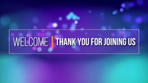 welcome thank you for joining us Digital Display (16:9) template