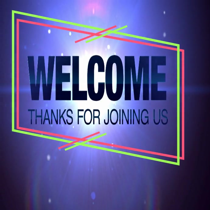 WELCOME THANKS FOR JOINING US Template PosterMyWall welcome-thanks-for-joining-us-template-postermywall