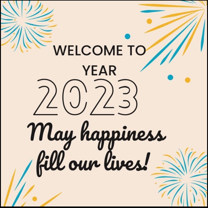 Welcome to 2023 Instagram Post template