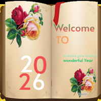 Welcome to 2026 template design Logotyp