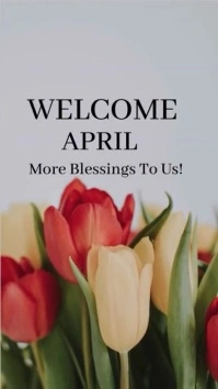 Welcome To April Video Template