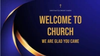 WELCOME TO CHURCH Miniatura de YouTube template