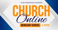 WELCOME TO CHURCH Facebook-Veranstaltungscover template