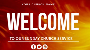 welcome to church Präsentation (16:9) template