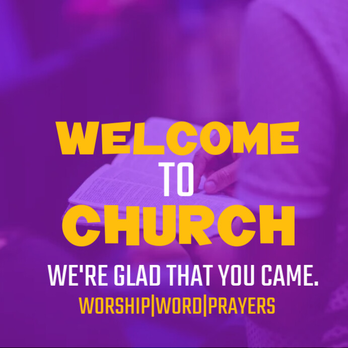 TO CHURCH FLYER Template PosterMyWall