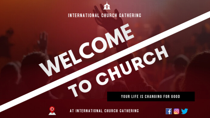 Images D'arrière Plan De Bienvenue à L'église