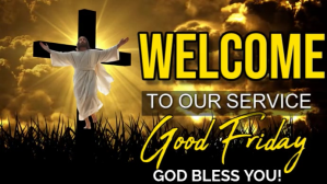 黑色 Welcome to church good friday video Umbukiso Wedijithali Template