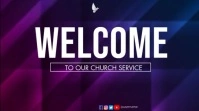welcome to church service Template Presentasi (16:9)