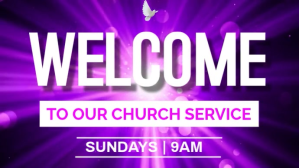 welcome to church Template Presentation (16:9)