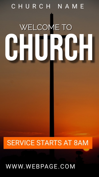 Copy of Welcome to church Template | PosterMyWall