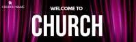 Welcome to church twitch banner template