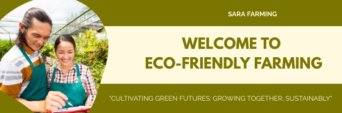 Environment Friendly Header Copy of Welcome to Eco Friendly Farm Email Header | PosterMyWall