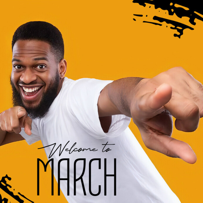 Plantilla de Welcome to March Instagram post | PosterMyWall