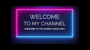 Welcome To My Channel YouTube Intro Digital Display (16:9) template