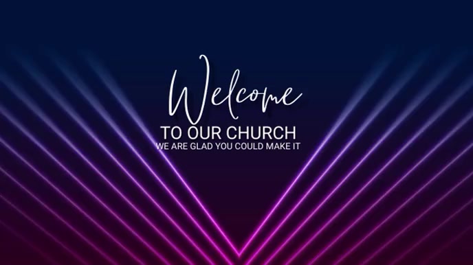 Church Program Welcome Examples Welcome To Our Church Template Welcome To Our Church Service Template