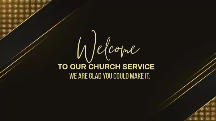 Church Welcome Template | PosterMyWall