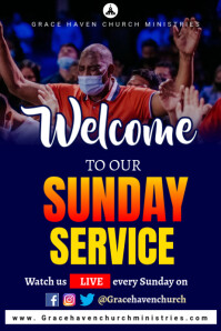 welcome to our church Template | PosterMyWall