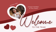 Welcome To The Team Encabezado de blog template