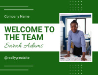 welcome to the team Flyer (US Letter) template