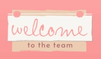 Welcome To The Team Template Tanda